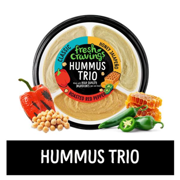 Fresh Cravings Hummus Trio