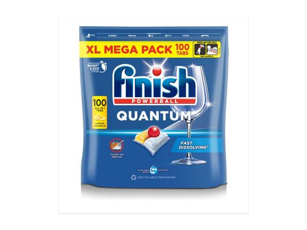 Finish Quantum Dishwasher Tabs Lemon