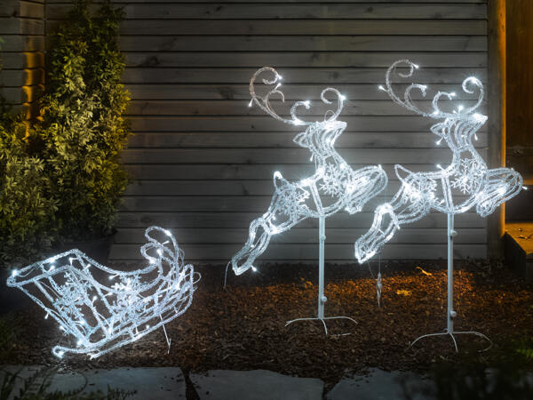 3D-Lichterschlauchfiguren