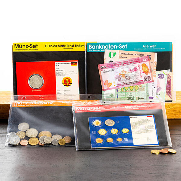 Münzen und Banknoten