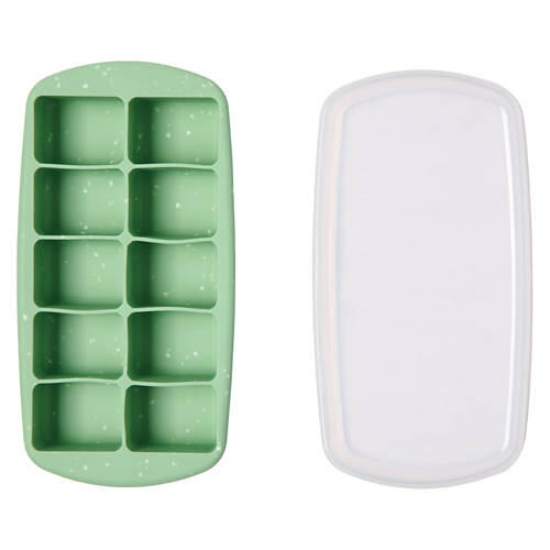 Silicone Ice Cube Tray, Green