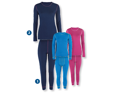 Sous-vêtements pour la randonnée d'hiver pour femmes/hommes INOC
