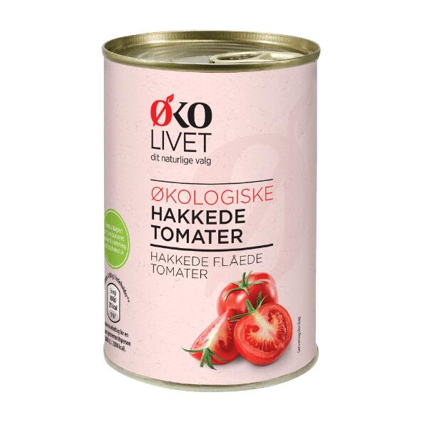 ØKOLIVET Økologiske hakkede tomater