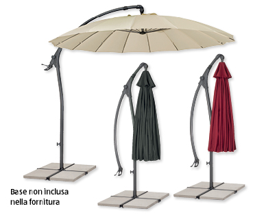 Ombrellone a braccio libero, 3 m Ø GARDENLINE(R)
