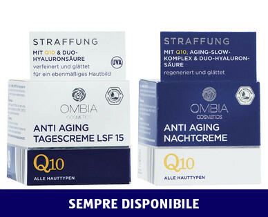 OMBIA 
 CREMA VISO "ANTI-AGING"