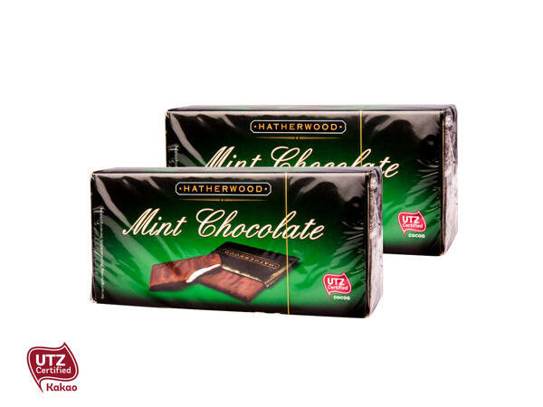 Choklad med mintfyllning