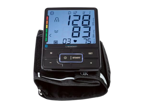 Silvercrest Personal Care Smart Upper Arm Blood Pressure Monitor