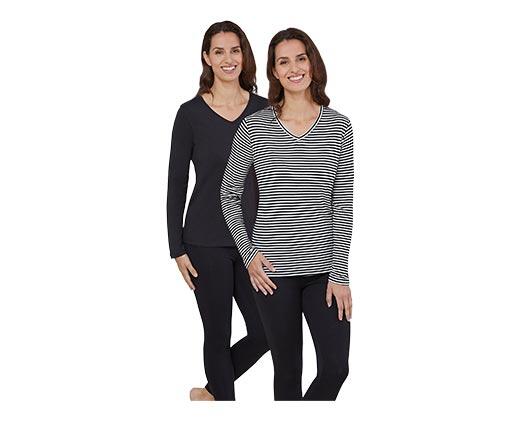 Serra Ladies 2 Pack Long Sleeve T-Shirt