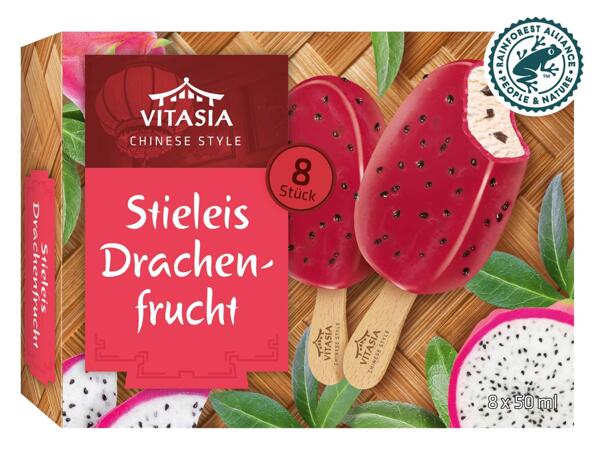 Stieleis Drachenfrucht