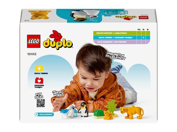 LEGO(R) Duplo Wild Animal Families: Penguins & Lions Play Set