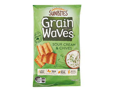 Grain Waves Sour Cream & Chives 170g