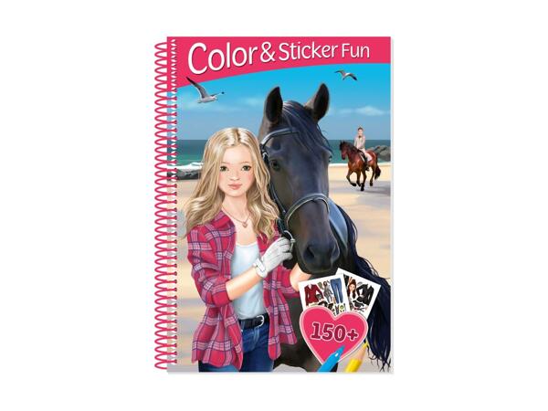 Colouring and Sticker Book