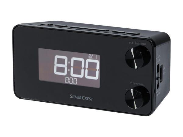 Silvercrest Radio Alarm Clock1