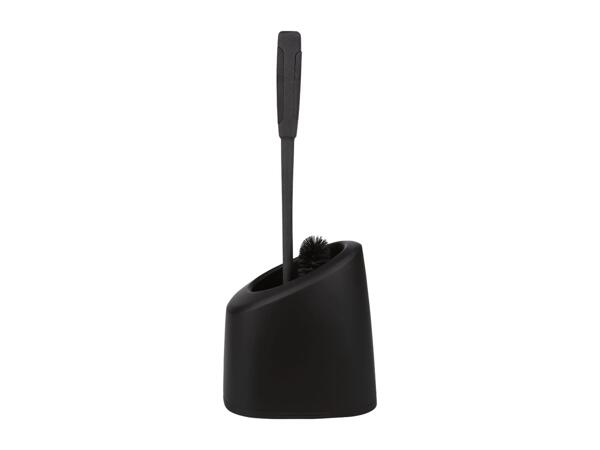 Livarno Home Black Toilet Brush Set