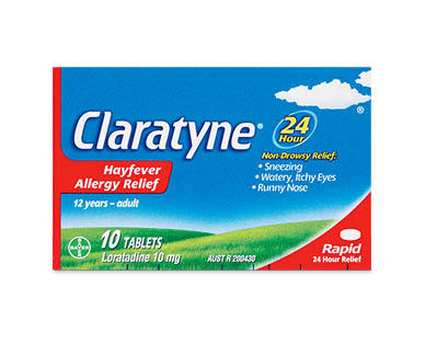 Claratyne or Zyrtec 10pk