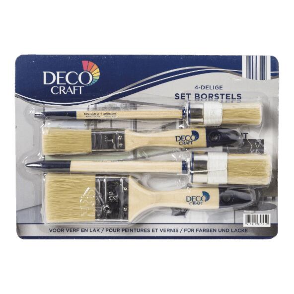 Lot de pinceaux, 4 pcs