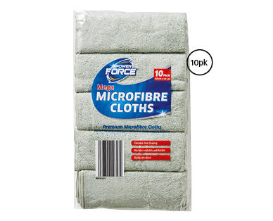 Mega Microfibre Wipes 10pk