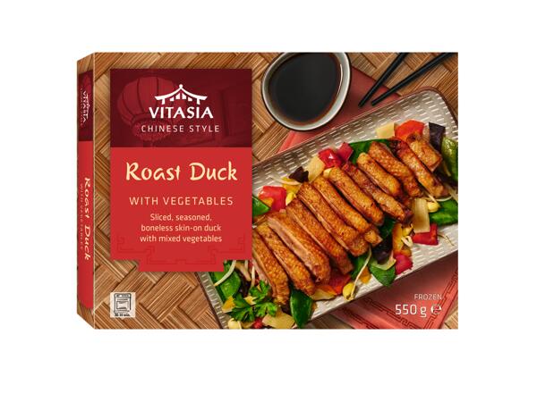 Roast Duck with Vegetables