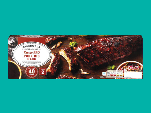 Birchwood Smoky BBQ Pork Rib Rack