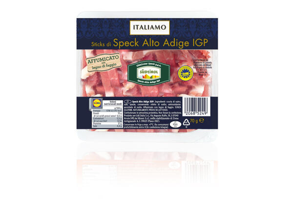 Speck Sticks Italiamo from Alto Adige PGI