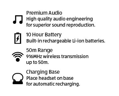 Cordless Headphones