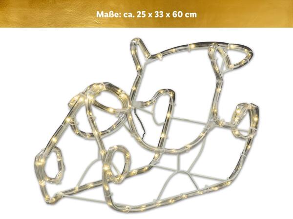 3D-Lichterschlauchfigur