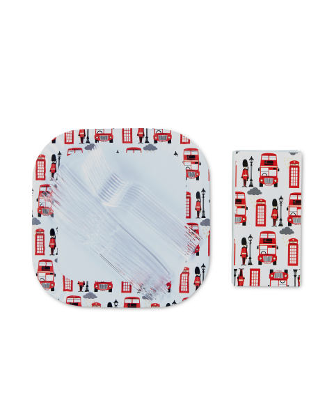 BBQ Tableware Pack in British Design