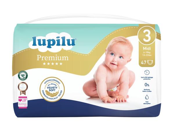 Premium Nappies Size 5, 4 and 3