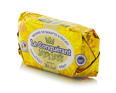 LE CONQUERANT UNSALTED BUTTER 125G