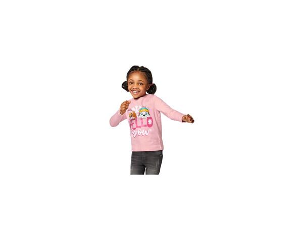 Girls' long-sleeve top "Gabby's Dollhouse, Paw Patrol"