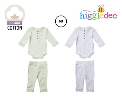 Infant Organic Cotton Blend Rib Onesie or Set