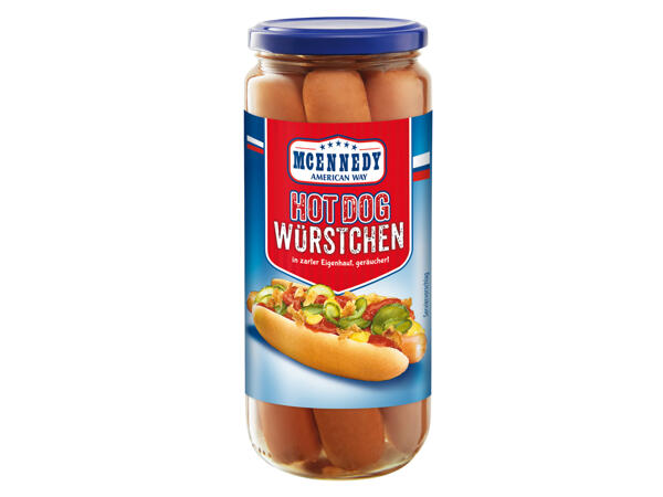 Hot Dog Würstchen