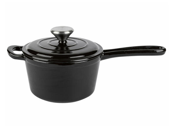 Cast Iron Saucepan