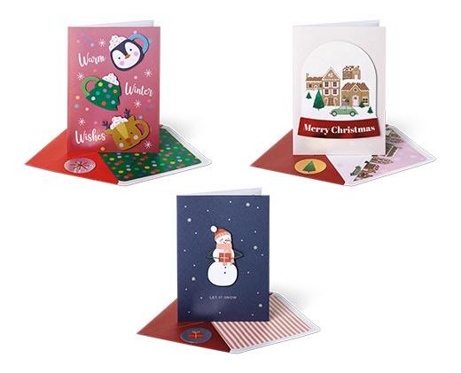 Merry Moments Handmade Christmas Card