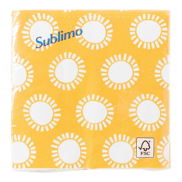 SUBLIMO(R) 				Serviettes, 20 pcs