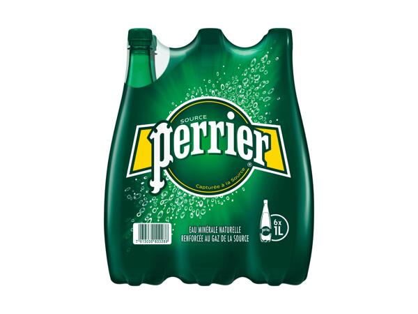Eau minérale gazéifiée Perrier