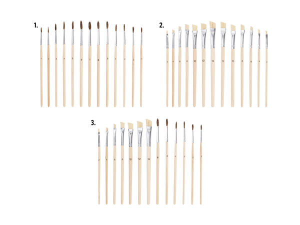 Set de pinceaux, 13 pièces