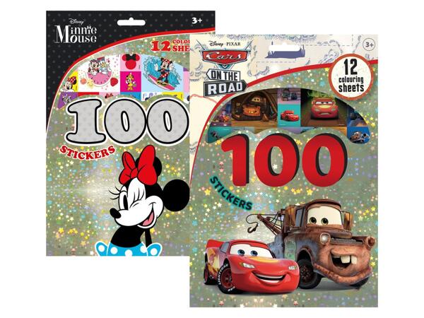 100 SAMOLEPEK S OMALOVÁNKOVÝMI LISTY
