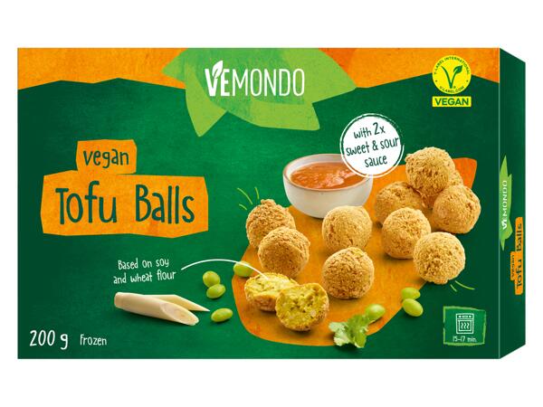 Vegan tofu balls