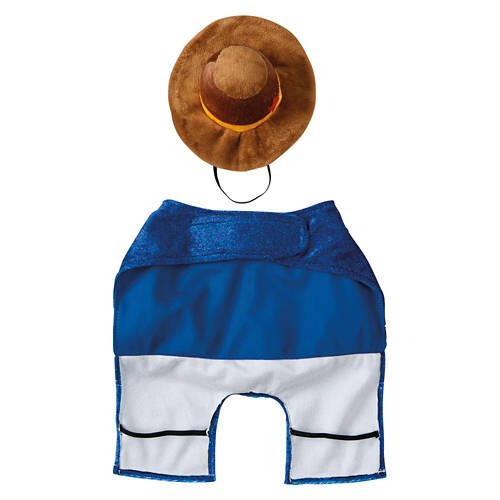 Halloween Pet Costume - Cowboy, XL