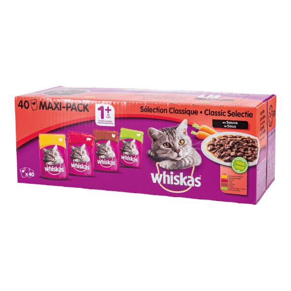 WHISKAS(R) 				Katzenfutter, 40 St.