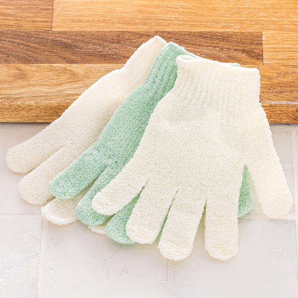 Massage-/ Peeling-Handschuh 3er-Set