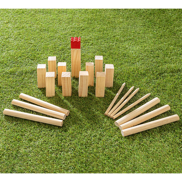 Kubb-Wurfspiel