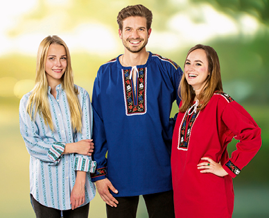 Chemise traditionnelle/Chemise à edelweiss pour femmes/hommes