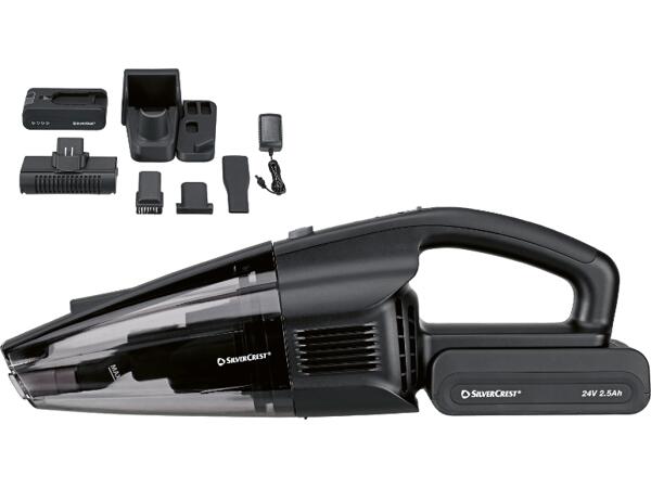 Batteridriven handdammsugare