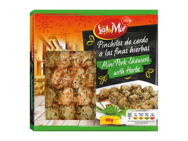 Mini Pork Skewers