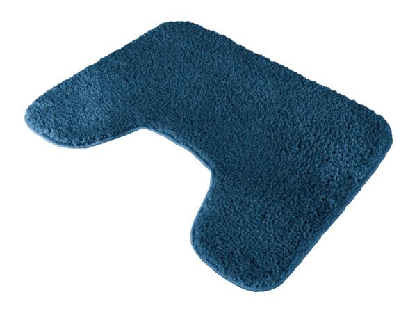 Livarno Home Bathroom Mat Set - 2 Piece Set - Blue