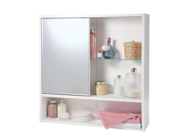 LIVARNO Double Mirrored Bathroom Cabinet