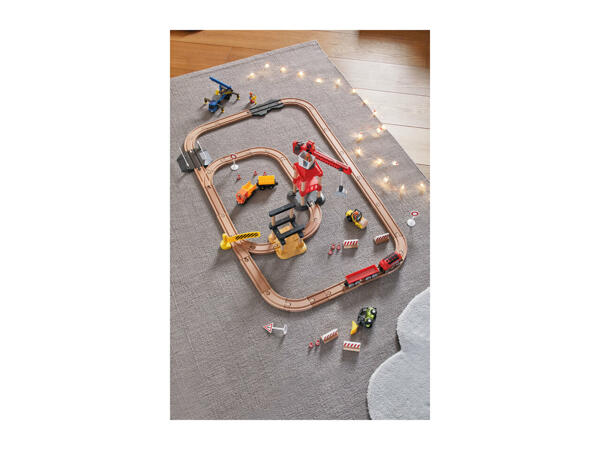 Playtive Construction Site Train Set