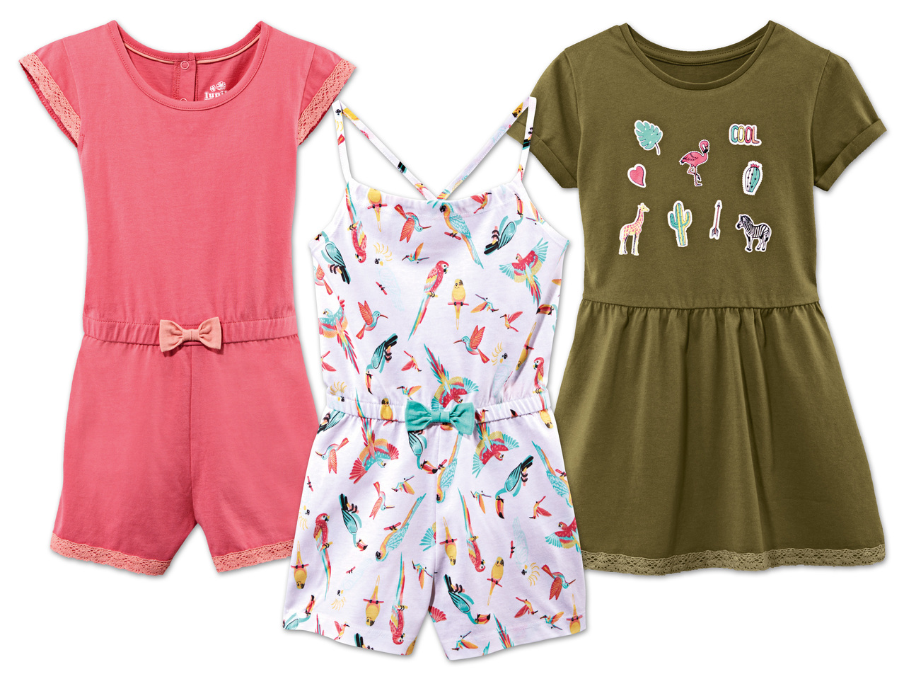 LUPILU(R) Kleinkinder Mädchen Jumpsuit/Kleid1